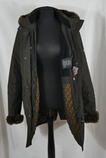 Damen WELLENSTEYN Parka Mantel Braun mit Kapuze Modell: DARLING Größe XXL TOP!