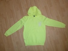 Black Squad, Hoodie, Kapuzenpullover, Neongelb, Gr S