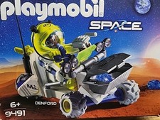 PLAYMOBIL SPACE 9491  MARS MISSION ASTRONAUTEN  AUTO