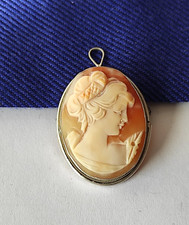 antike 800 Silber Gemme Kamee