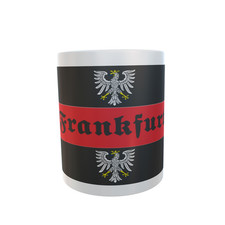 Tasse Frankfurt Streifen Adler