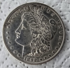 USA: 1 Dollar Morgan 1892-0