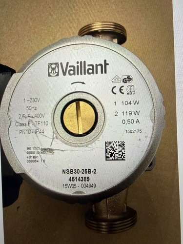 Vaillant warmwasser ladepumpe - vaillant, warmwasser-ladepumpe