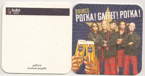 Gaffel kölsch bierdeckel - -,