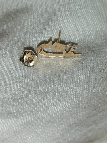 Vintage 10k gold nike swoosh - vintage,
