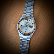 Rare Vintage Seiko 5 DX (Deluxe) Day Date Automatic