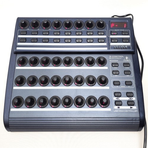 Behringer bcr2000 control - bcr2000, b-control