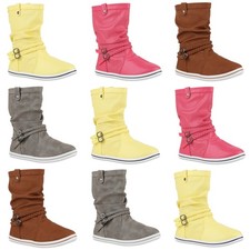 892732 Bequeme Damen Stiefel