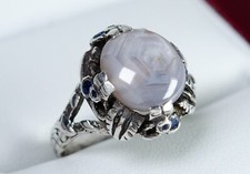 800 Silber - antiker Ring -