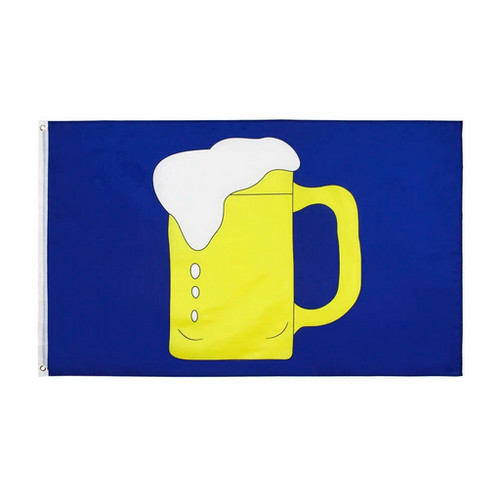 Flagge fahne bier krug glas - flagge,