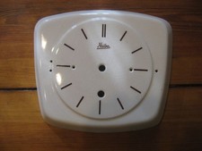 Ziffernblatt f. alte Küchenuhr Wanduhr Uhr antik NEU Ersatz Halba Juni 1962 Werk