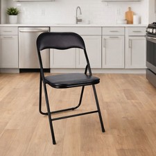 Klappstuhl PU-Lederpolsterung