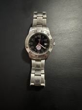 FC Bayern München Fan-Uhr – Edelstahl, 10 ATM, gebraucht