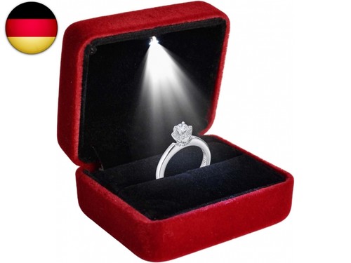 Ringschatulle mit led - ringschatulle,