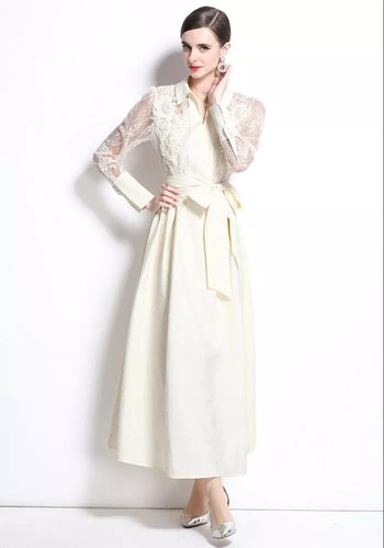 Elegantes damen kleid lang - damen,