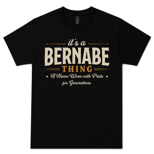 Bernabe thing a name - it's,
