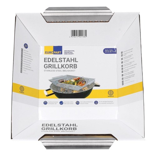 Edelstahl grillkorb - edelstahl,