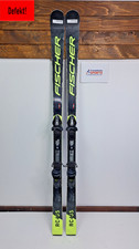 Fischer RC4 GS FIS 165cm Ski + Fischer 11 Bindungen Winterspaß Schneesport CBS