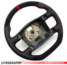 Abgeflacht Alcantara Lederlenkrad VW Touareg 7L  Phaeton GP1 3D0419091 ROT