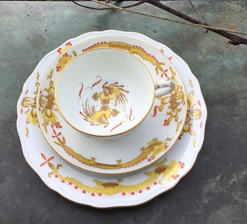 Meissen teegedeck gelber - meissen,