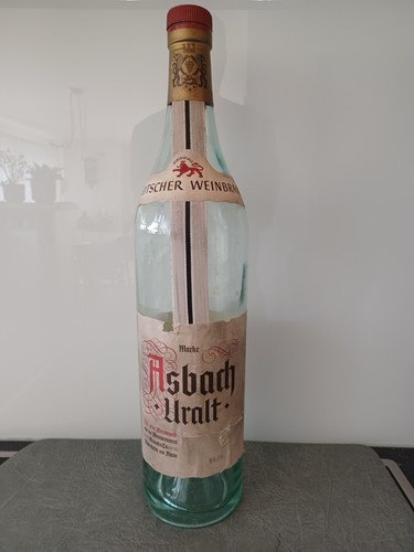 Antike flasche asbach uralt - asbach,