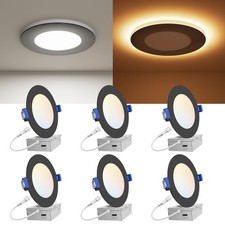 6 Pack 4 Inch 5CCT LED