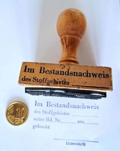 Alter ddr stempel - alter,