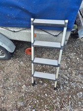 Zarges Z600 Aluminium  (41013) 4 Sprossig Anlegeleiter 97 cm lang Garagenfund