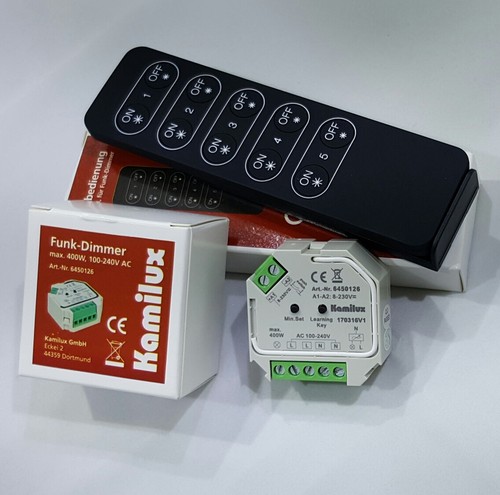 Funk led dimmer set - funk, watt