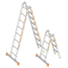 Layher Klappleiter Topic 1056 Mehrzweckleiter Multifunktionsleiter Gelenkleiter