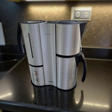 Siemens Porsche Design Kaffeemaschine TC91100 mit Thermoskanne und Wassertank
