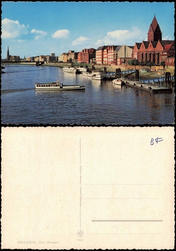 Ansichtskarte bremen - ansichtskarte,