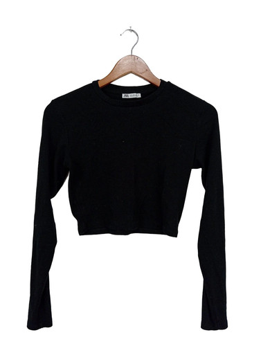 Zara longsleeves schwarz - zara,