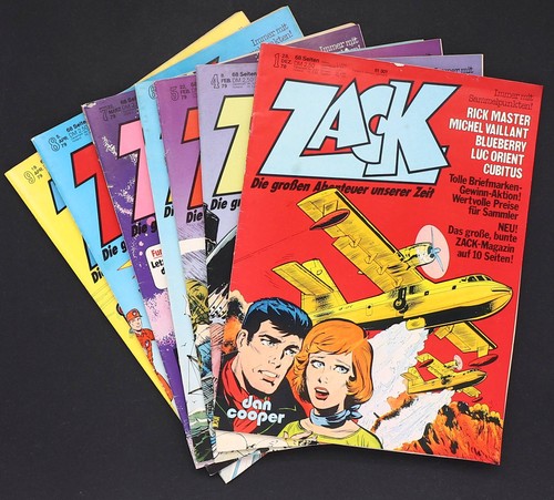 Zack comic magazin jahrgang - zack,