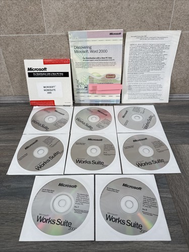 Microsoft works suite 2000 - works,