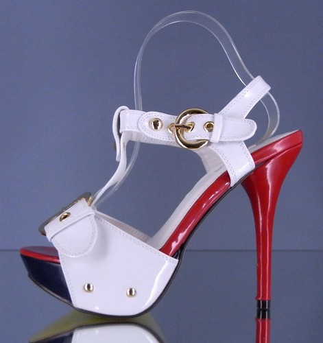 Plateau high heels - plateau,