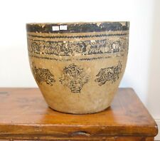 Papierkorb Blumen Übertopf Deko Home Geschenke Handarbeit Vintage China Kultur