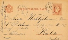 Kreuzer ganzsachen karte - 2,