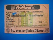 86/87 Ticket BVB Dortmund