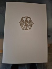 Orden BRD BW Blanko Urkunde Bundeswehr Urkundenmappe Bundesverdienstkreuz BVK