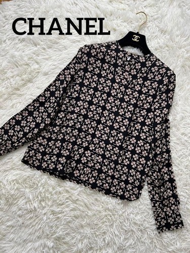 Chanel logo clover bluse - cc,