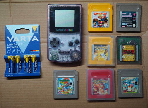 Gameboy color mit - spielen, |