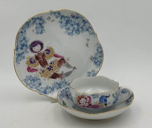 Meissen teetasse mit ut - mit,