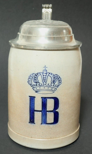 Alter bierkrug hofbrauerei - alter,