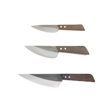 Kochmesser mit Holzgriff -