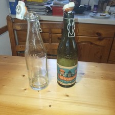 2 Alte Bügelverschlußflasche
