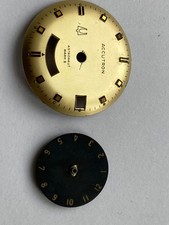 Zifferblatt Bulova accutron Astronaut mit Scheibe und Antrieb Kal 2185