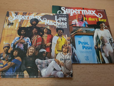 Supermax  --  2 x Vinyl Single  --  Love Machine  Part I &II   +   It Ain`t Easy