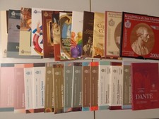 SAN MARINO 2004 2024 - 2 Euro Gedenkmünzen im Blister, stgl.- JAHRGANG NACH WAHL