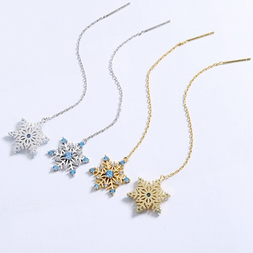 Damen durchzieher schneeflocke - damen,